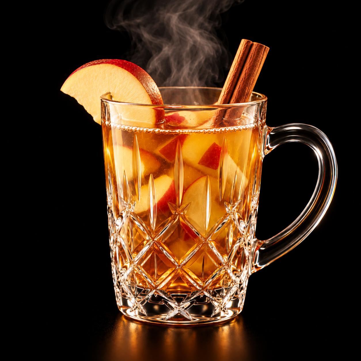 Horatio’s Apple warm serviert